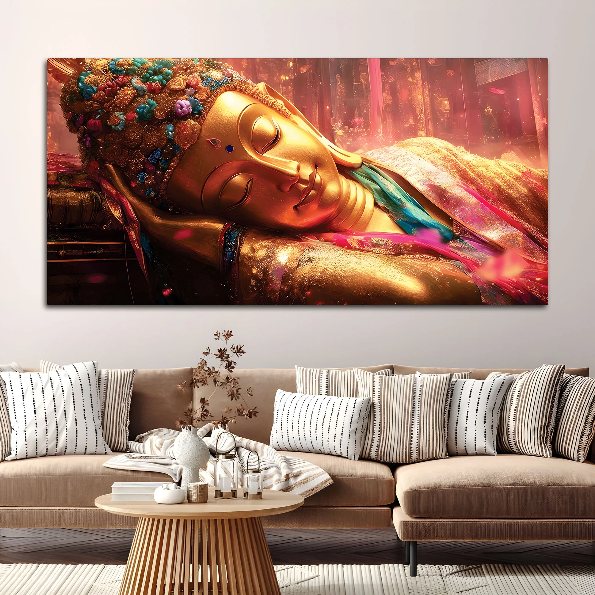 Buddha Peace Painting for Home Decoration - Image 3