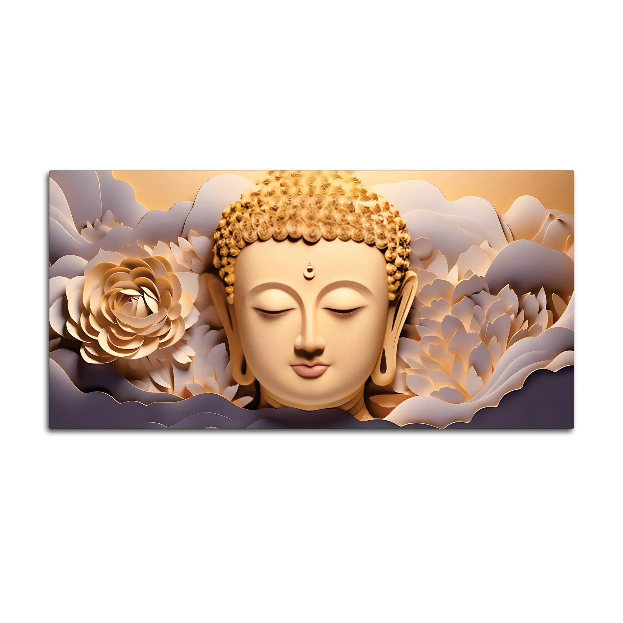 Buddha Relaxed Soul Painting for Interiors - Image 4