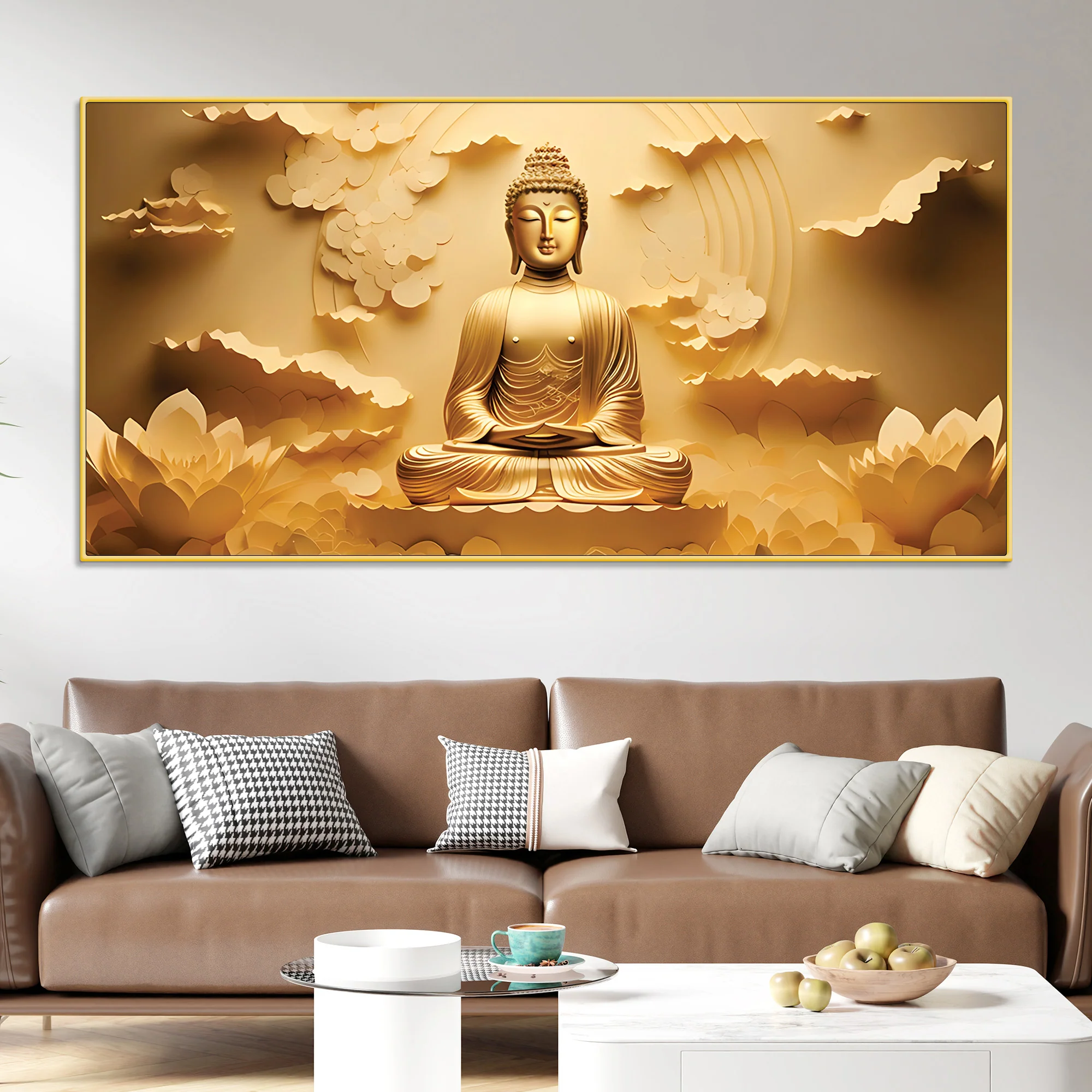Buddha Sacred Space Painting for Wall Art - Image 2