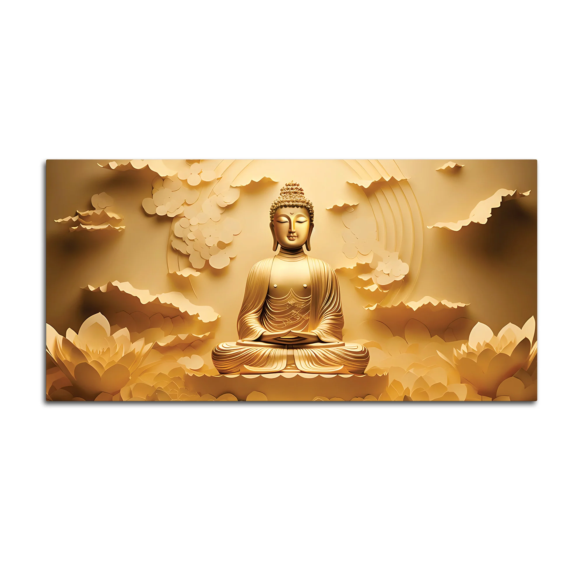 Buddha Sacred Space Painting for Wall Art - Image 4