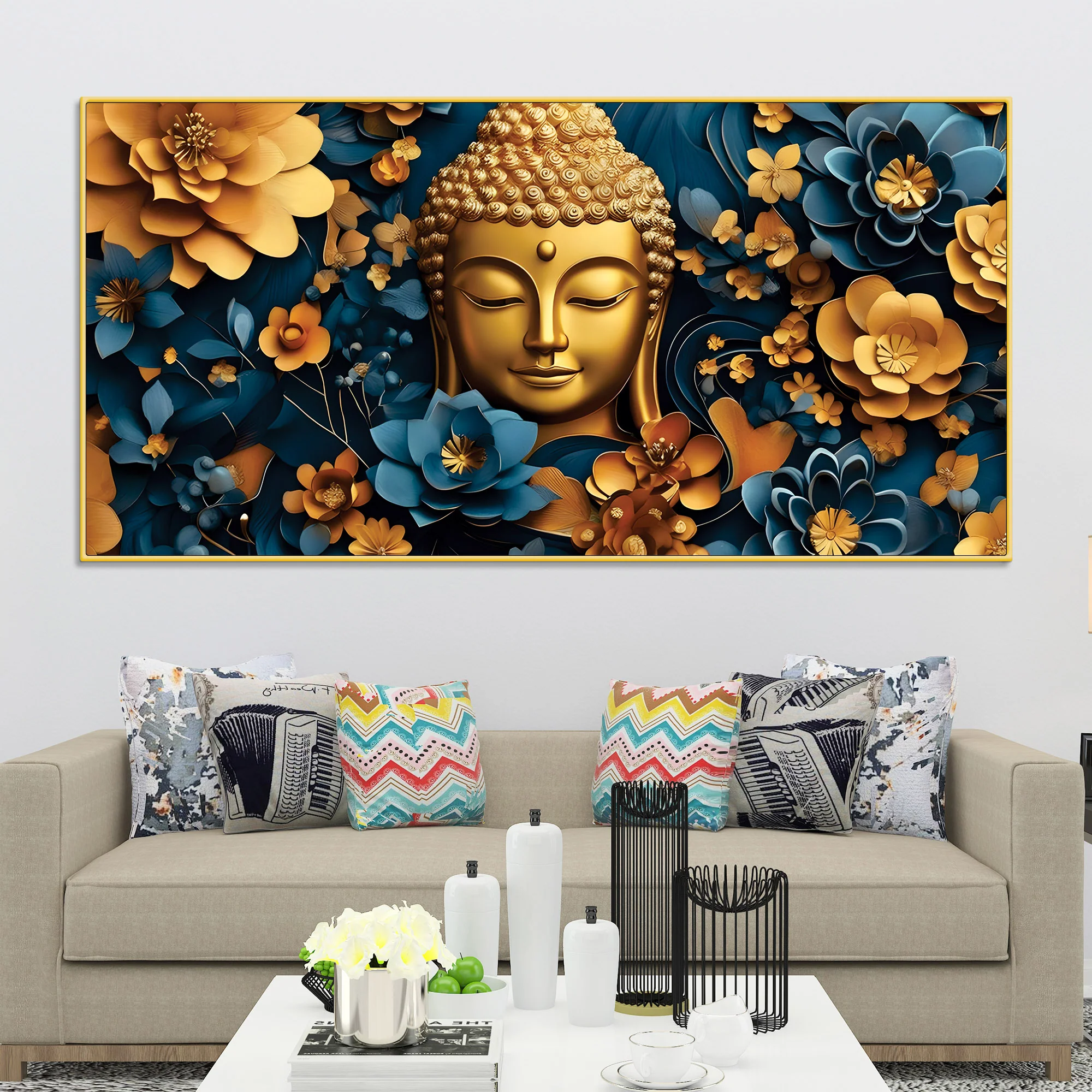 Buddha Serenity Art Painting for Interiors - Image 2