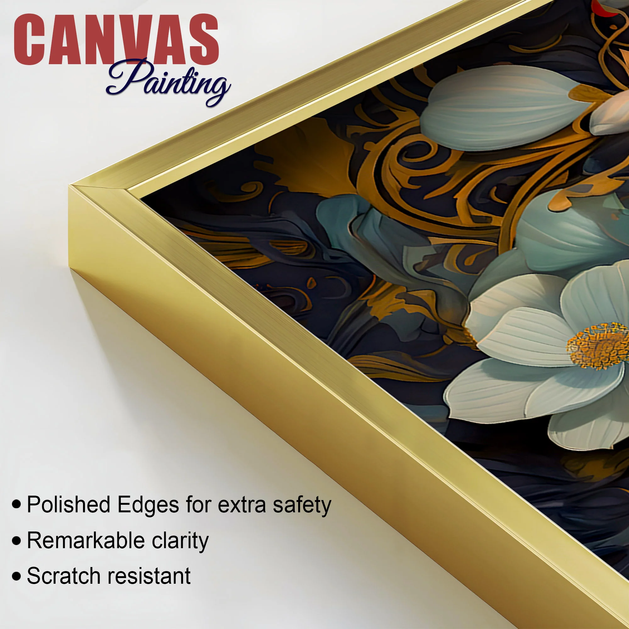 Buddha Serenity Canvas Painting for Positive Home Vibes - Image 6