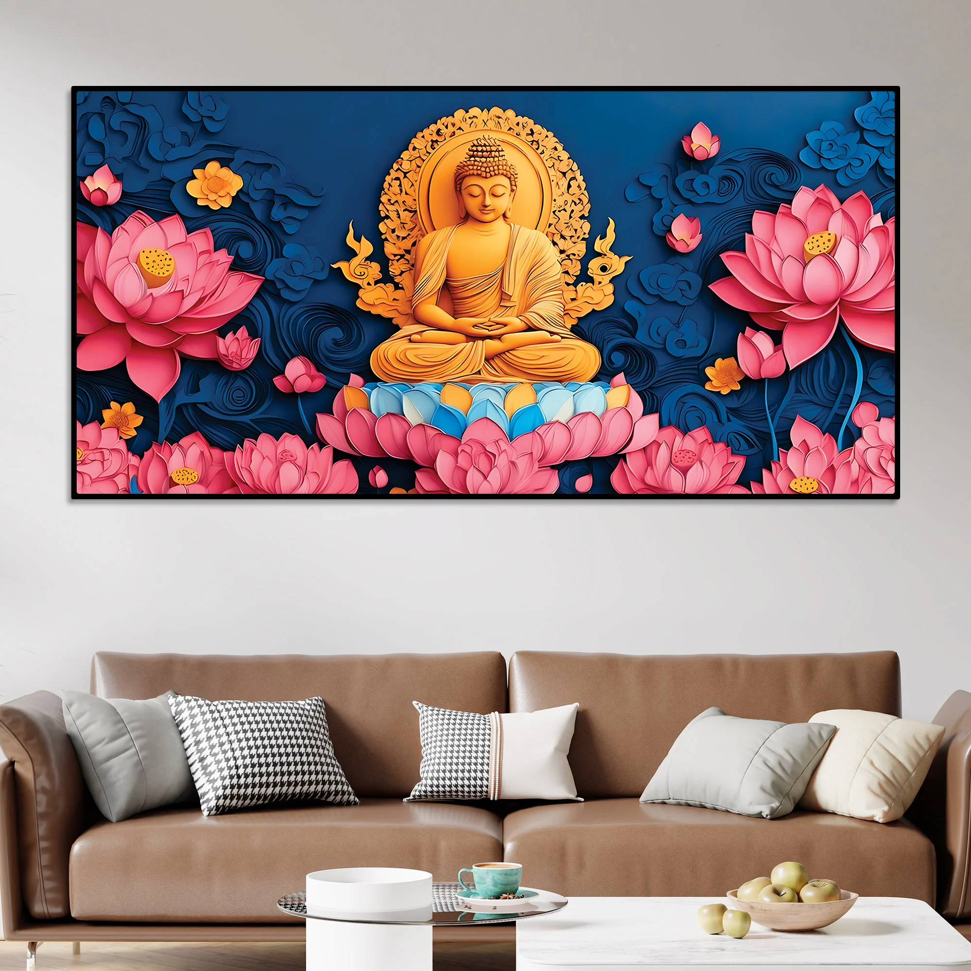 Buddha Serenity Wall Painting for Home