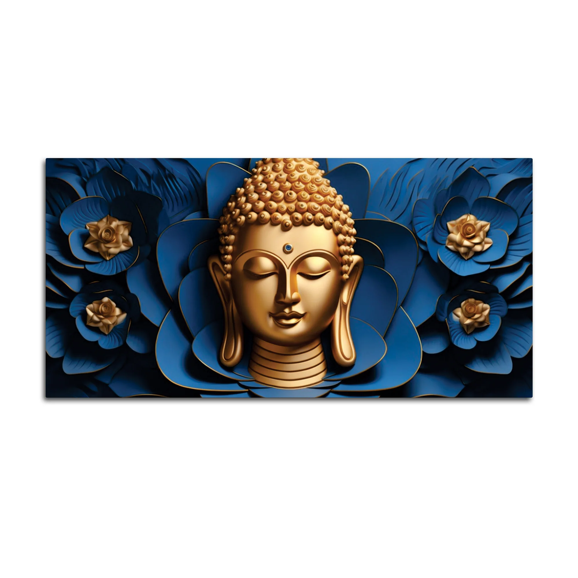 Buddha Spiritual Focus Painting for Walls - Image 4