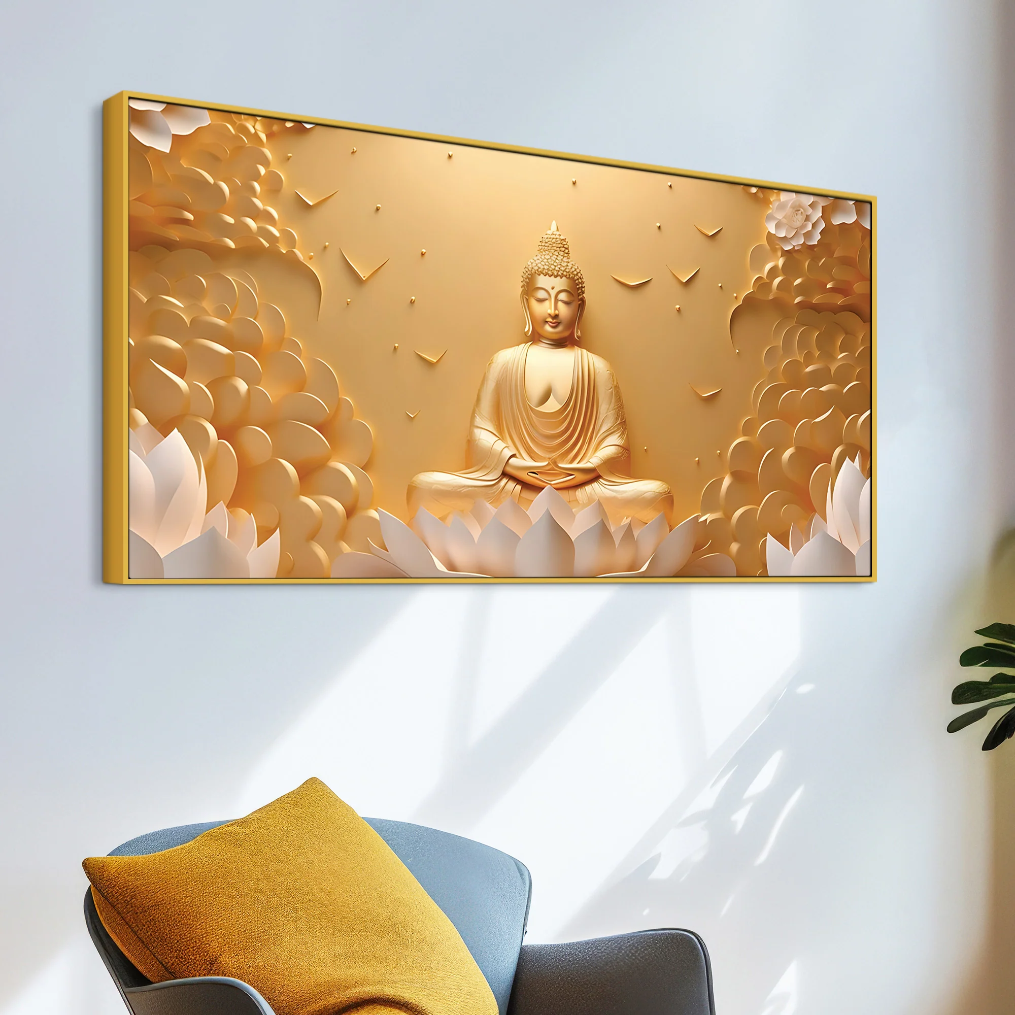 Buddha Spiritual Mood Painting for Home - Image 5