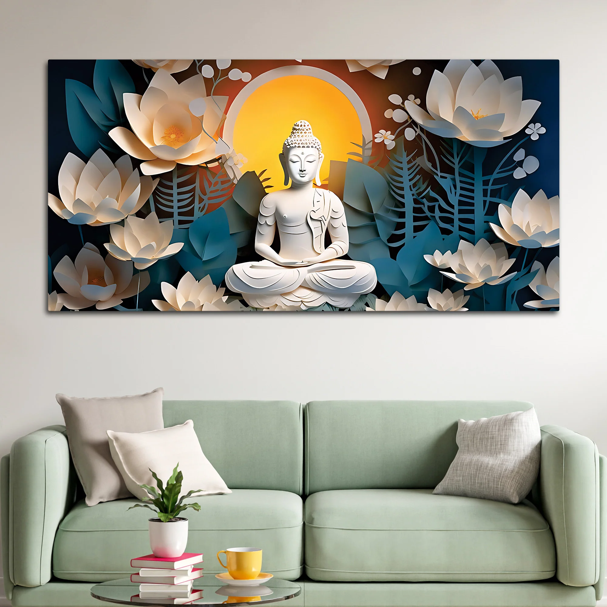 Buddha Spiritual Painting for Home Décor - Image 3