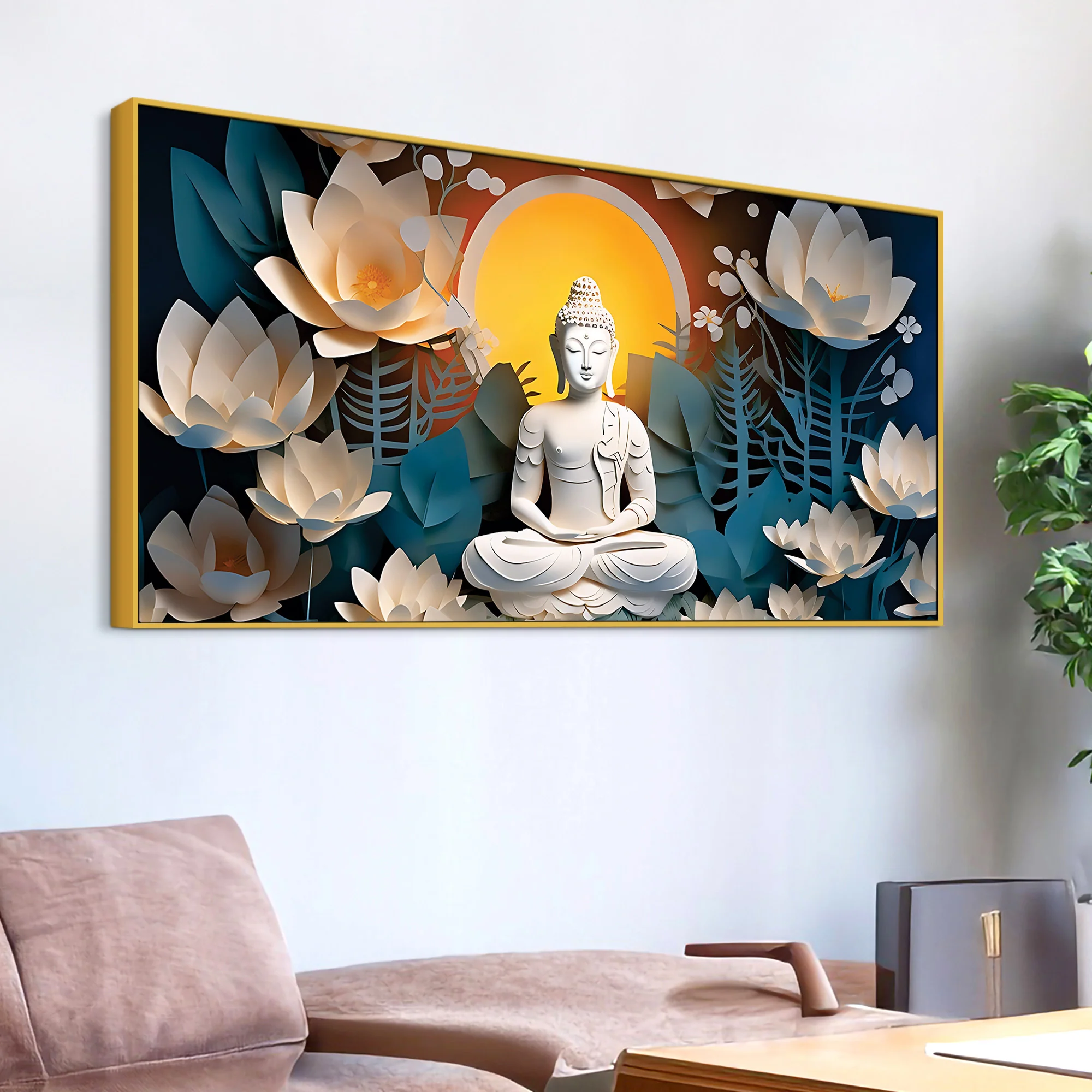 Buddha Spiritual Painting for Home Décor - Image 5