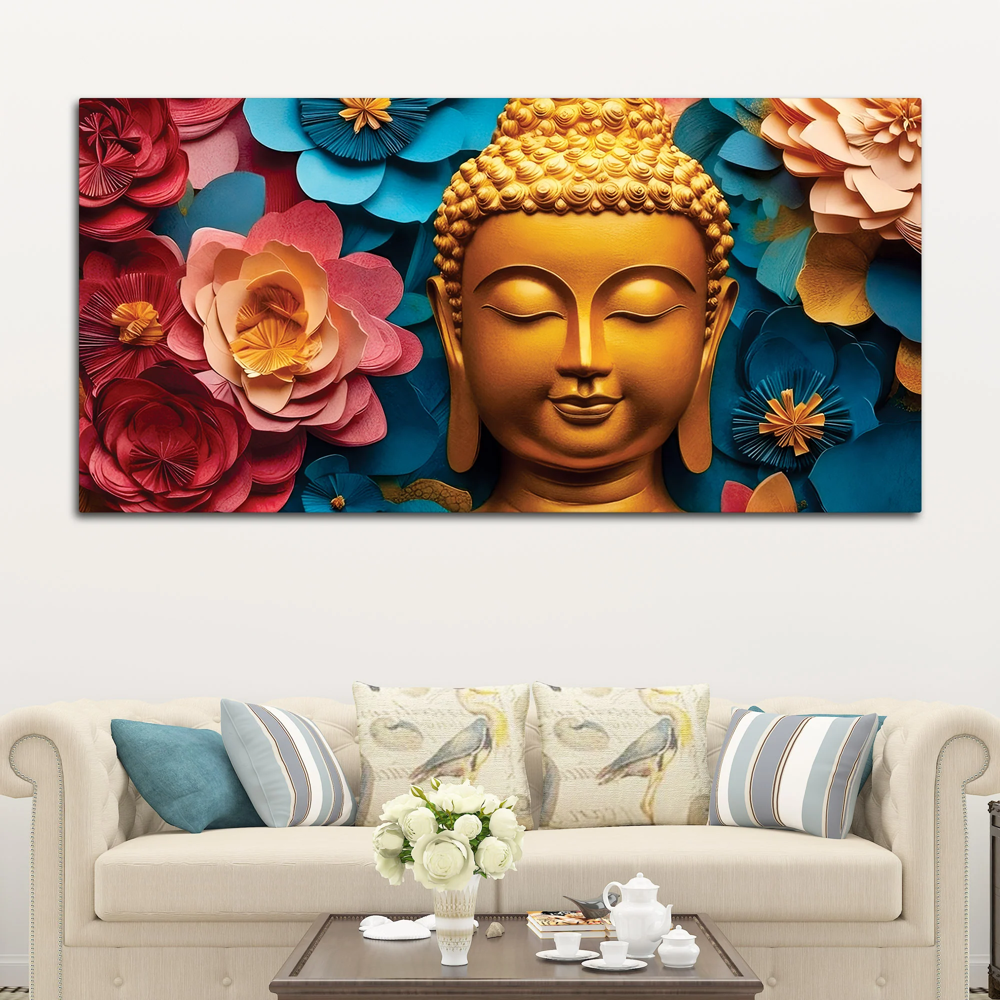 Buddha Spiritual Painting for Modern Homes - Image 2