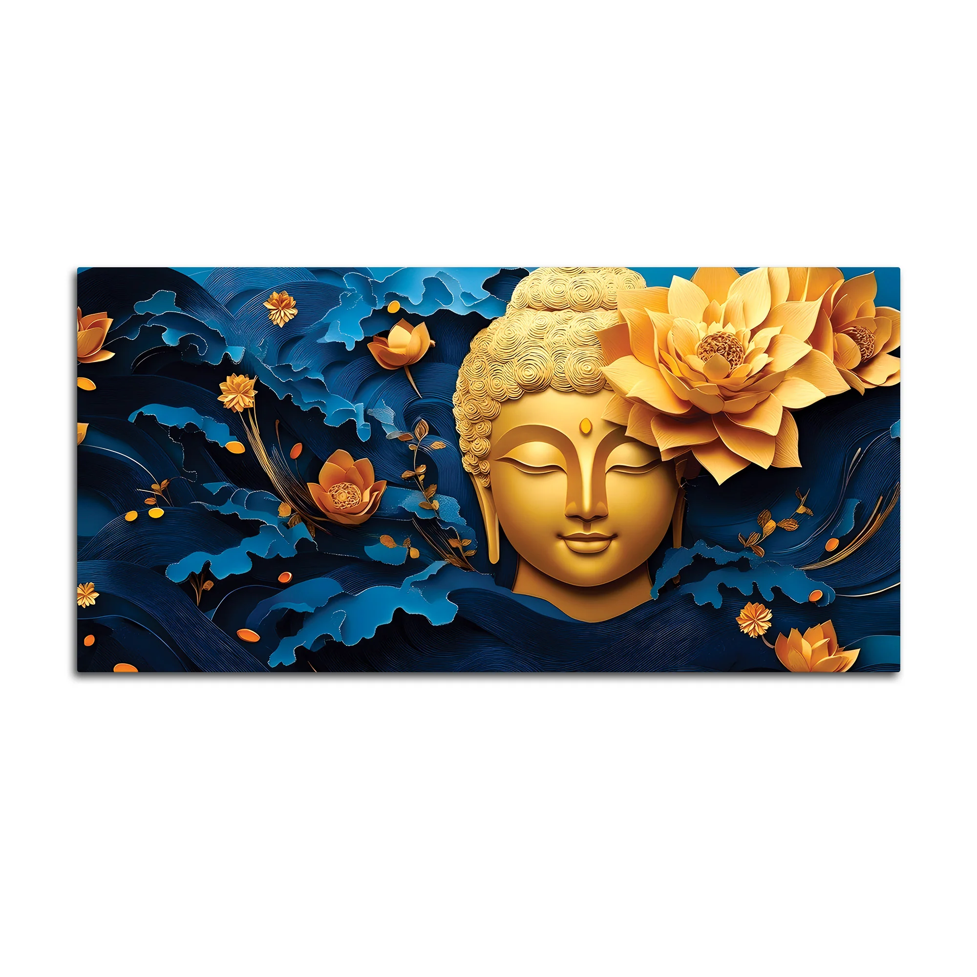 Buddha Theme Painting for Modern Home - Image 4