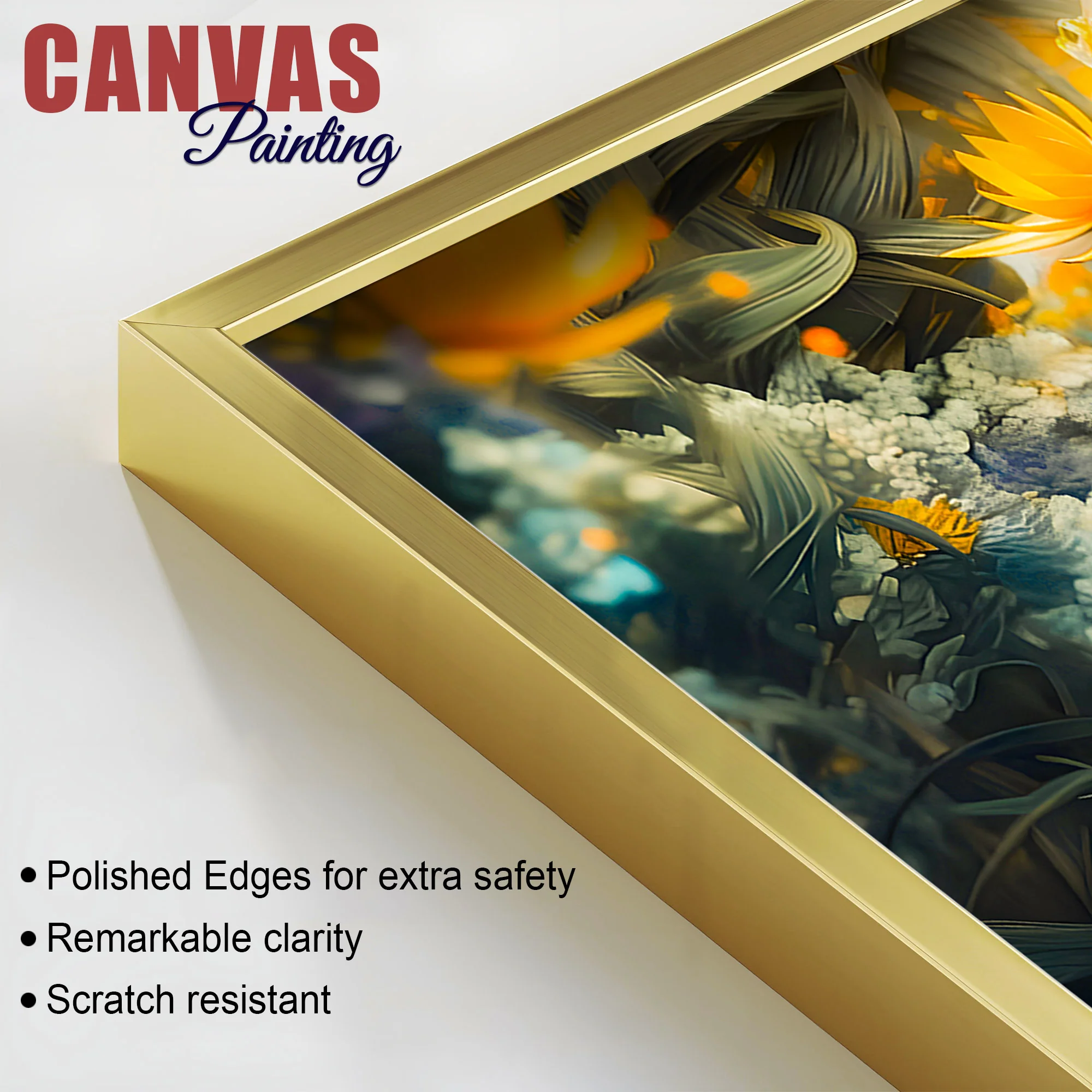 Buddha Wall Painting for Calm & Positive Energy - Image 6