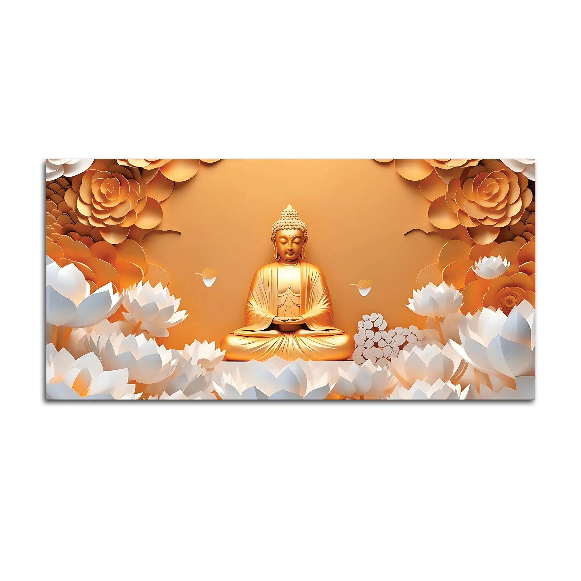 Buddha Wall Painting for Living Room Wall Décor - Image 4