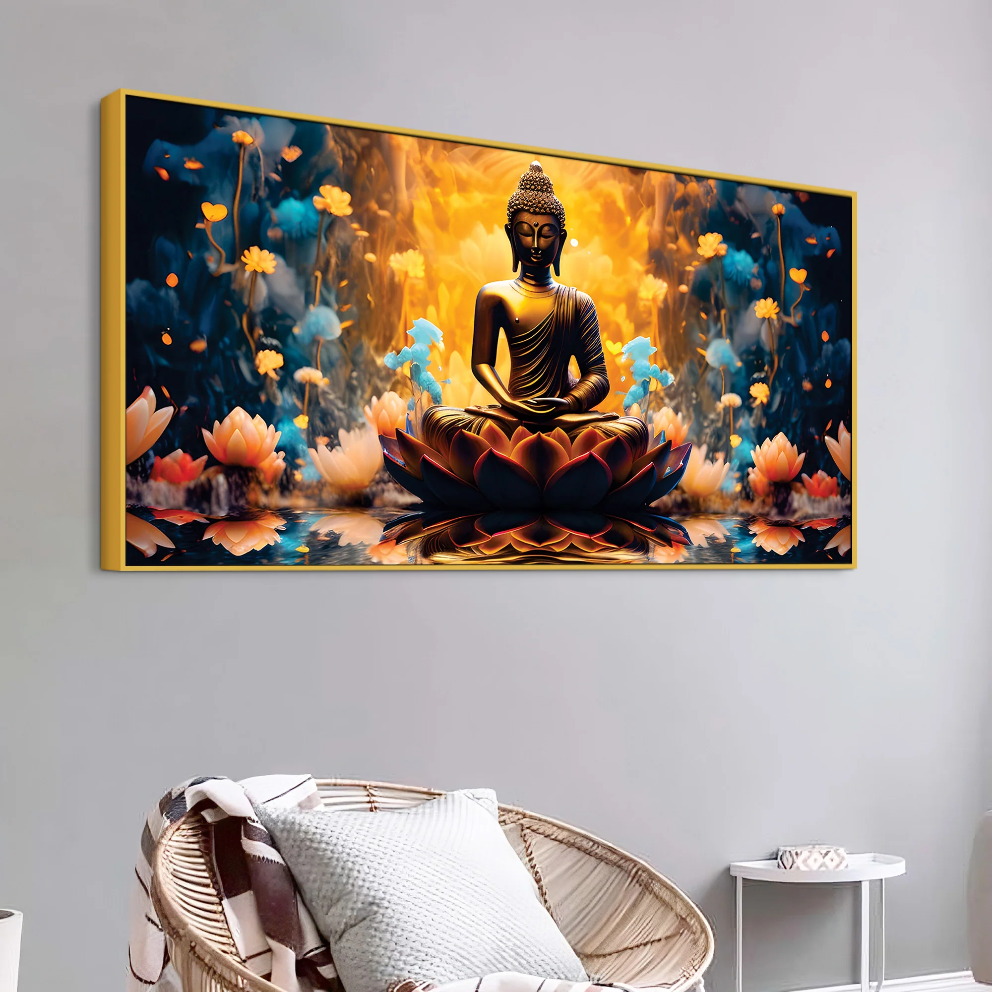 Buddha Zen Calm Painting for Home Walls - Image 5