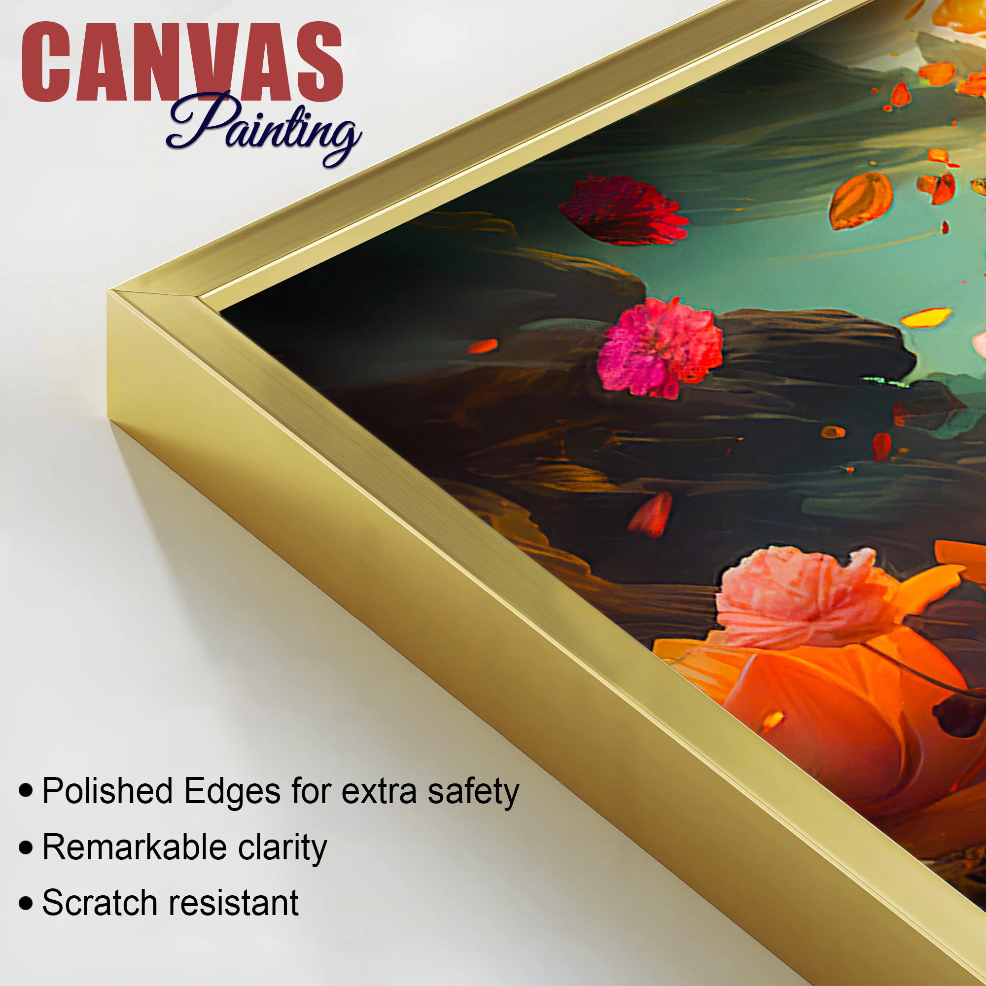 Calm & Peaceful Buddha Canvas Painting for Home Walls - Image 6