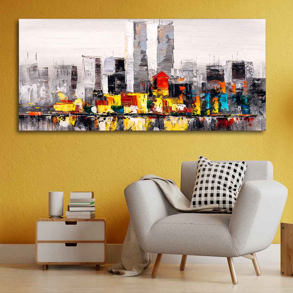 Canvas Wall Painting of A New York City Skyline - Image 2