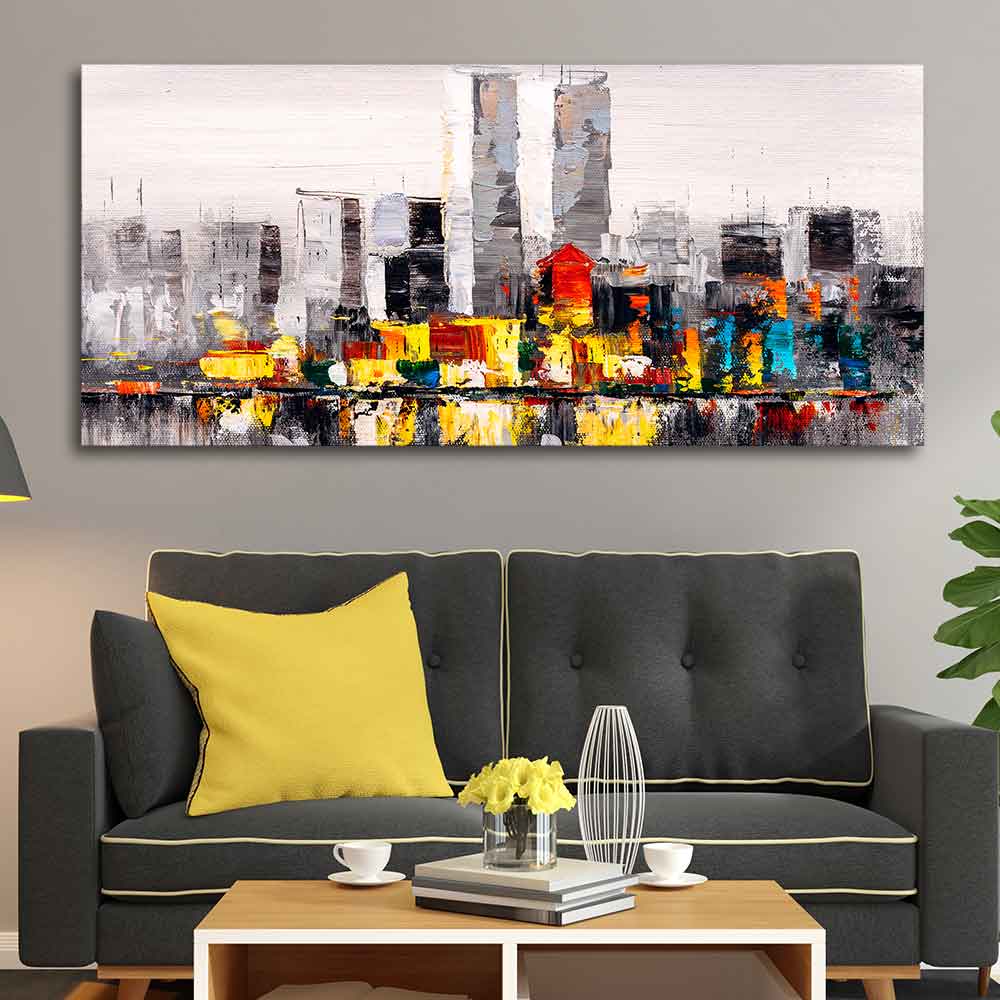 Canvas Wall Painting of A New York City Skyline - Image 3