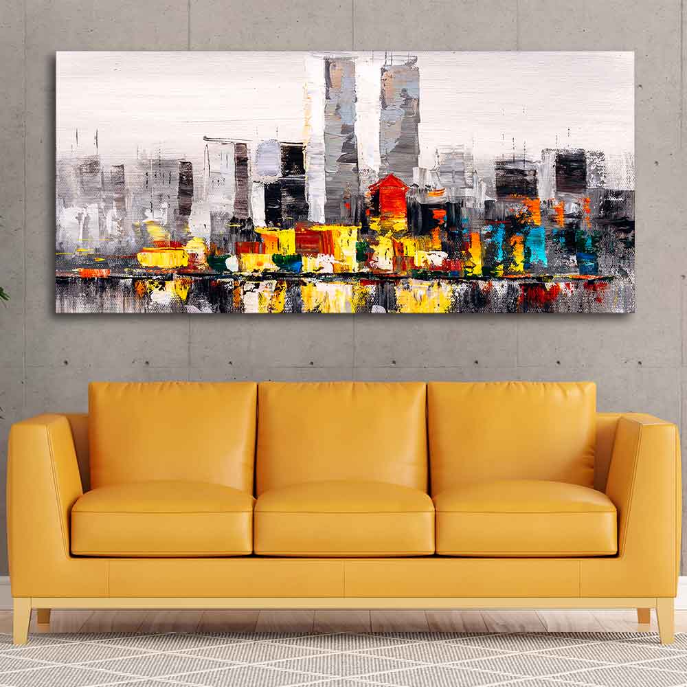 Canvas Wall Painting of A New York City Skyline - Image 4
