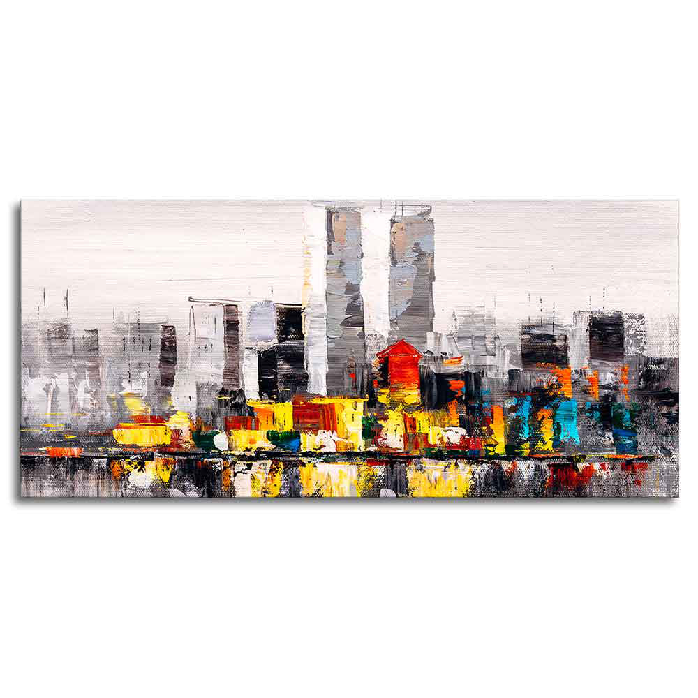 Canvas Wall Painting of A New York City Skyline - Image 5