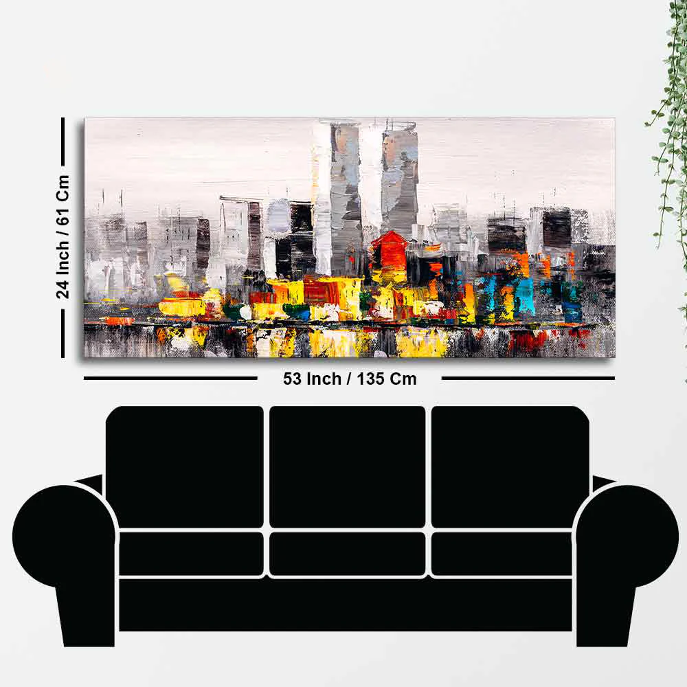 Canvas Wall Painting of A New York City Skyline - Image 7