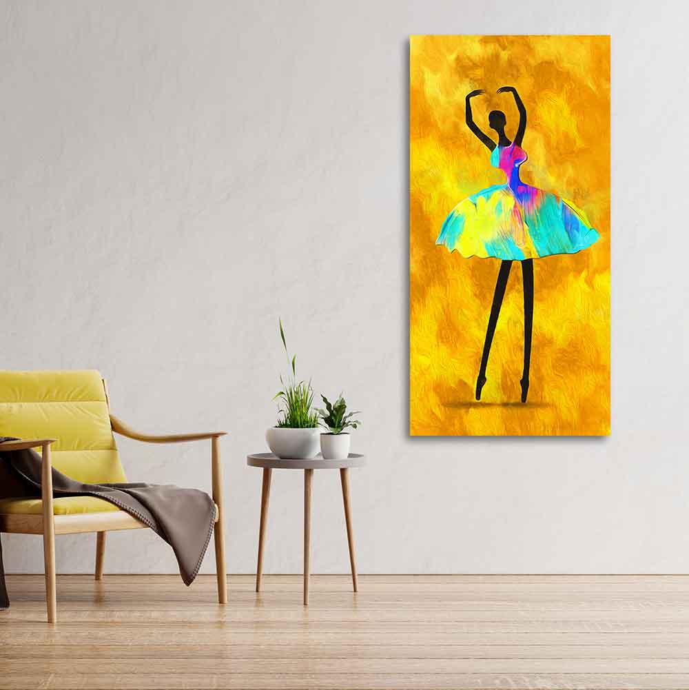 Canvas Wall Painting of Ballerina - Image 5