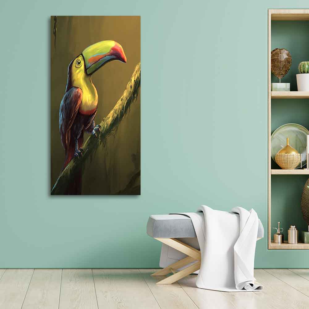 Canvas Wall Painting of Bird Toco Toucan - Image 4