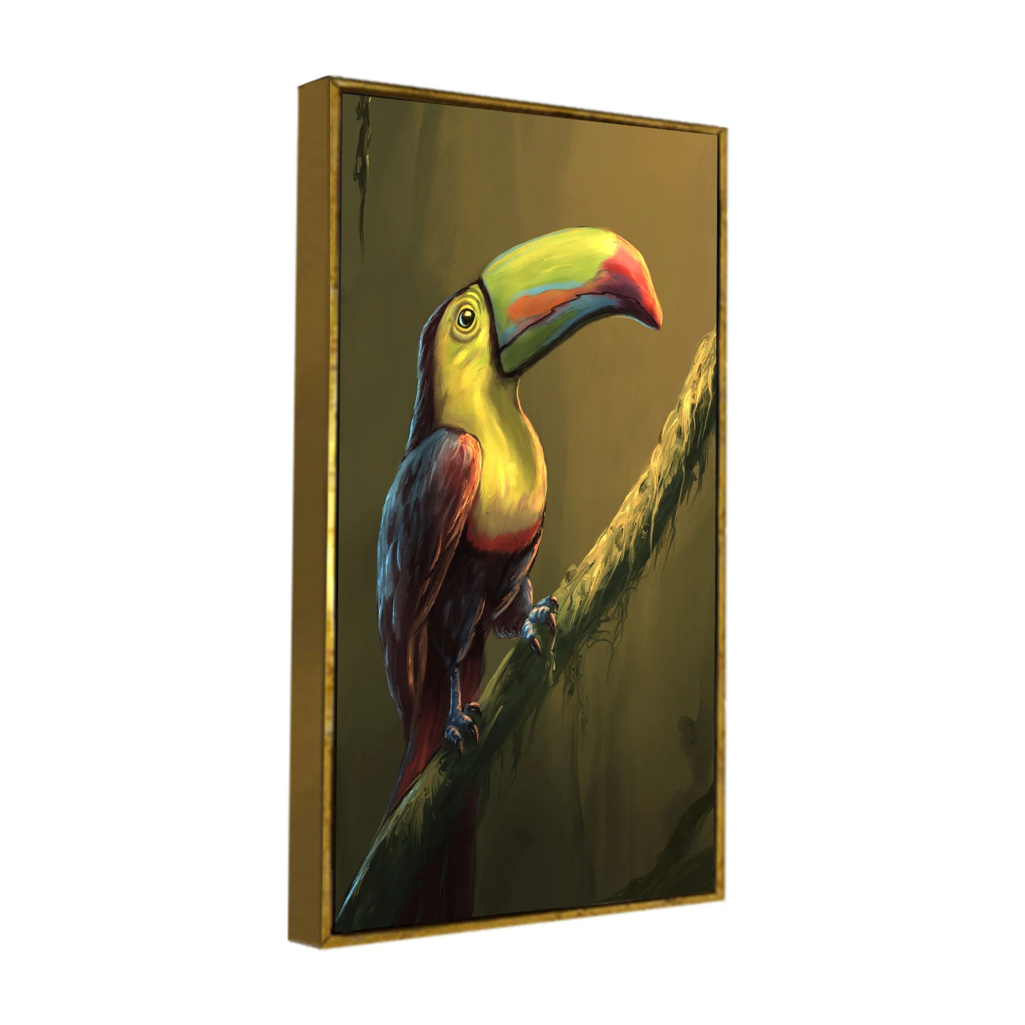 Canvas Wall Painting of Bird Toco Toucan - Image 6