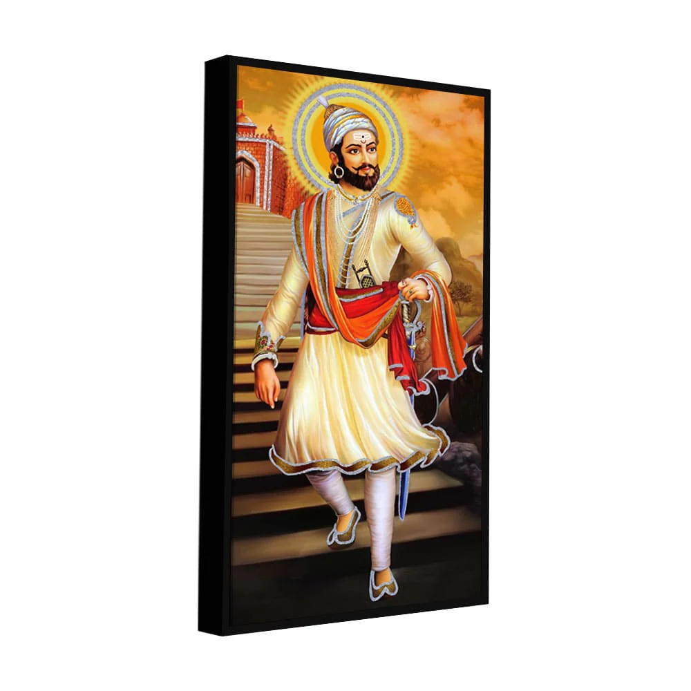 Chhatrapati Shivaji Maharaj Premium Canvas Wall Painting - Image 5
