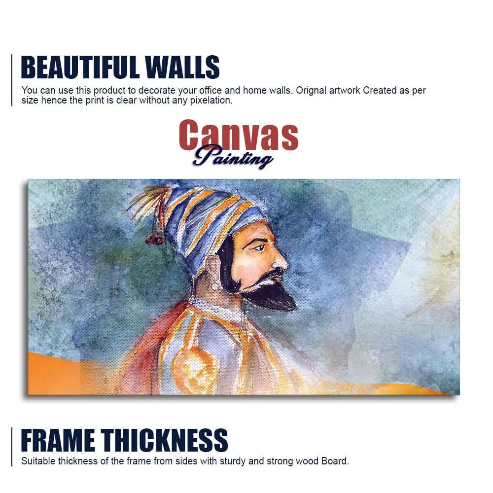 Chhatrapati Shivaji Maharaj Wall Painting - Image 6