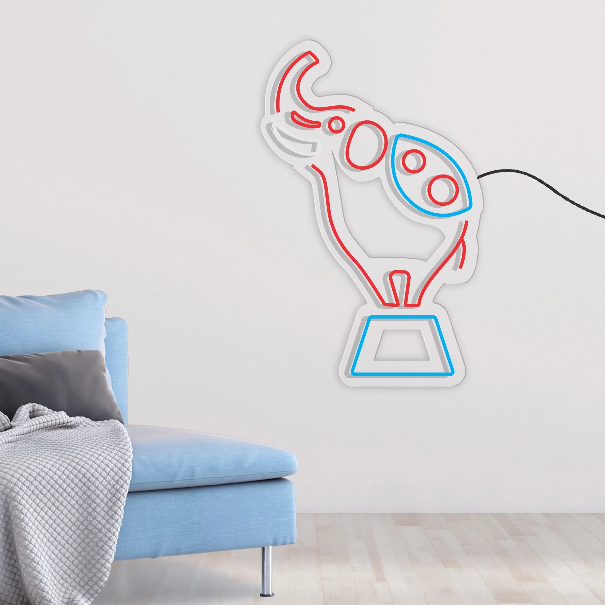 Circus Elephant Neon Sign LED Light - Image 2