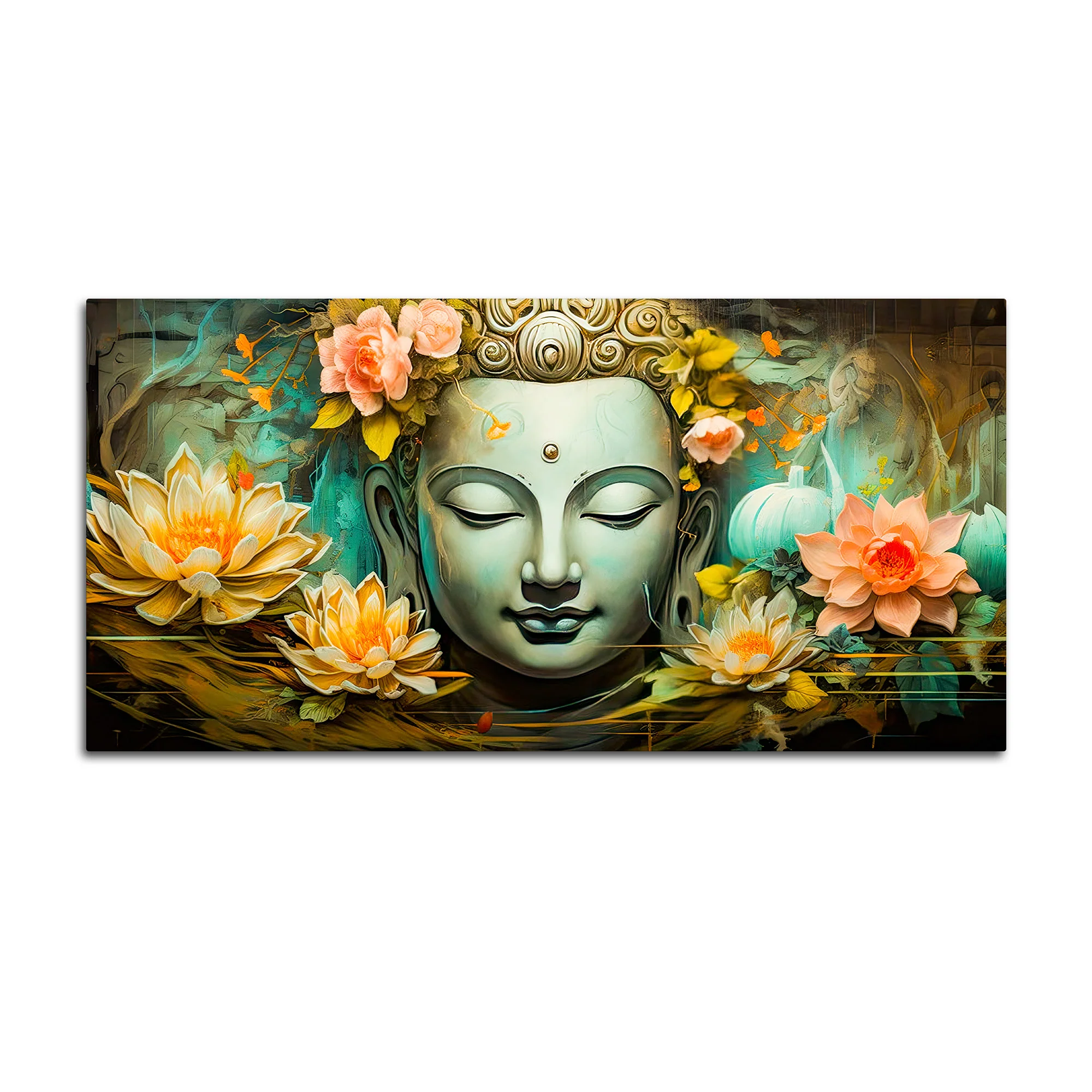 Classic Buddha Painting for Home Wall Décor - Image 4
