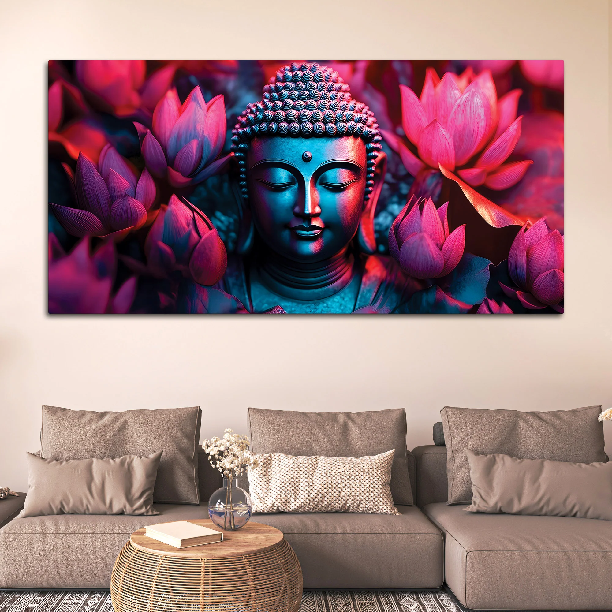 Classic Buddha Painting for Spiritual Decor - Image 3