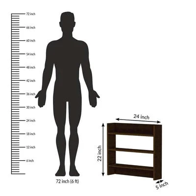 Classic Rectangular Shaped Wooden Wall Shelves - Image 6