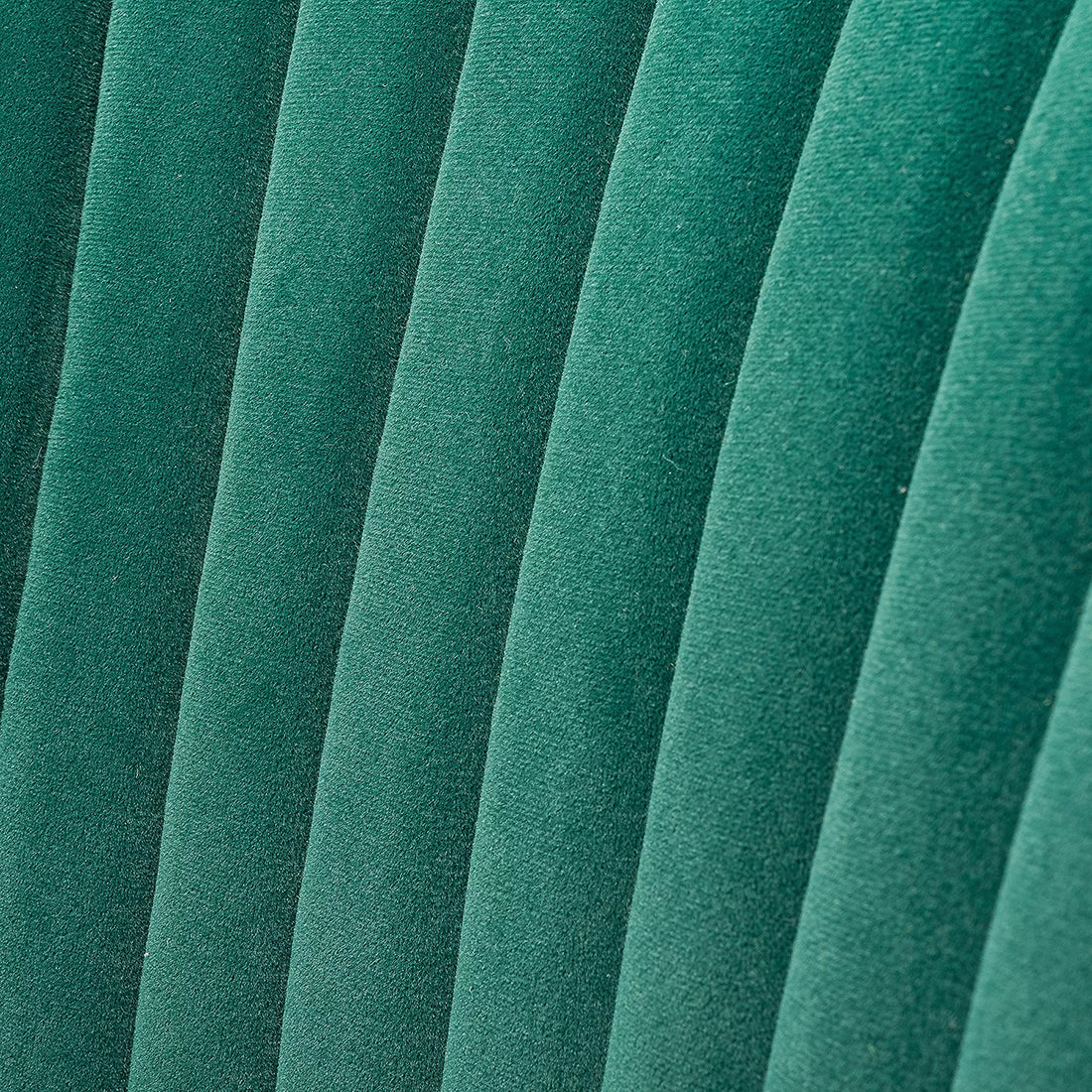 Classic Style Curved Back Teal Velvet Lounge Chair - Image 5