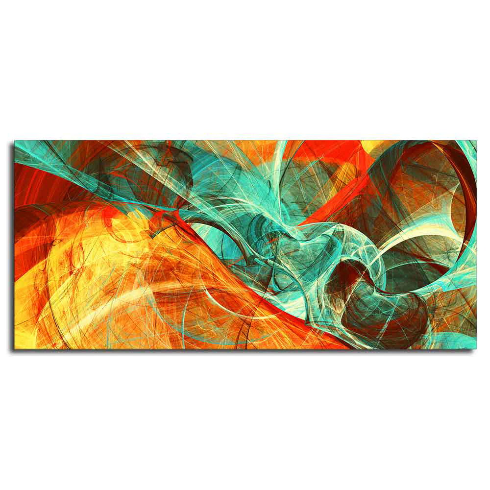 Colorful Abstract Art Canvas wall Painting - Image 5