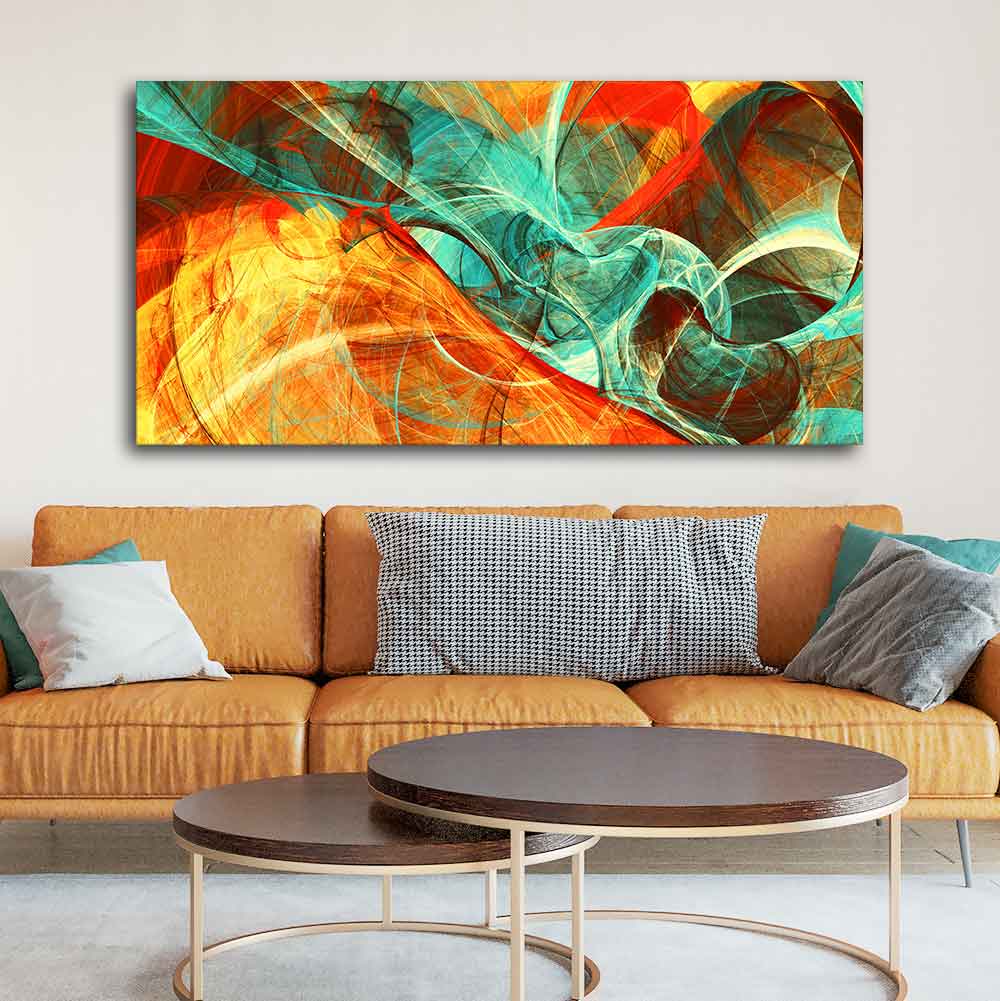 Colorful Abstract Art wall Painting - Image 2