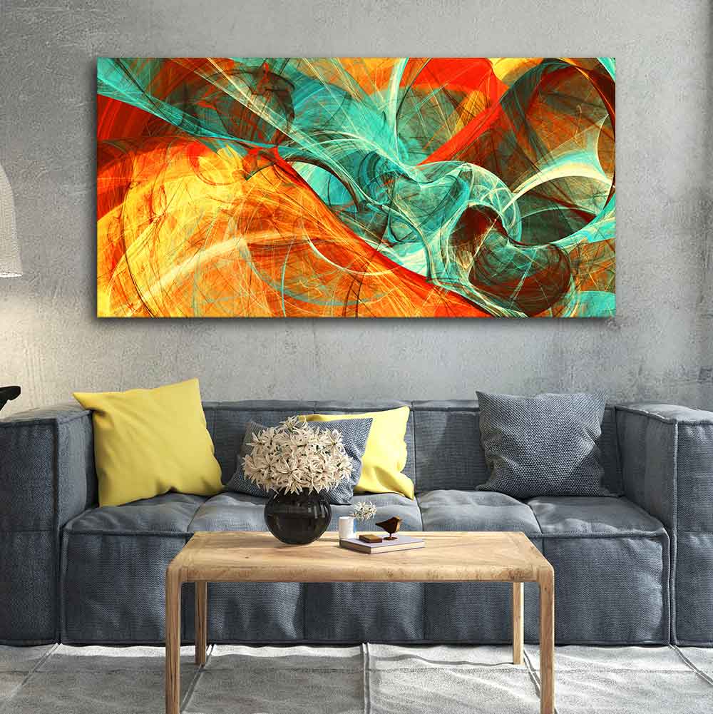 Colorful Abstract Art wall Painting - Image 4