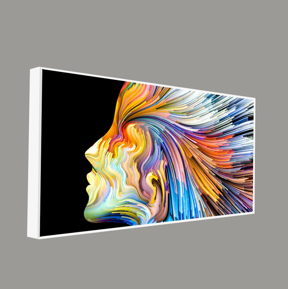 Colors of Imagination and Graphic Design Abstract Wall Painting - Image 5
