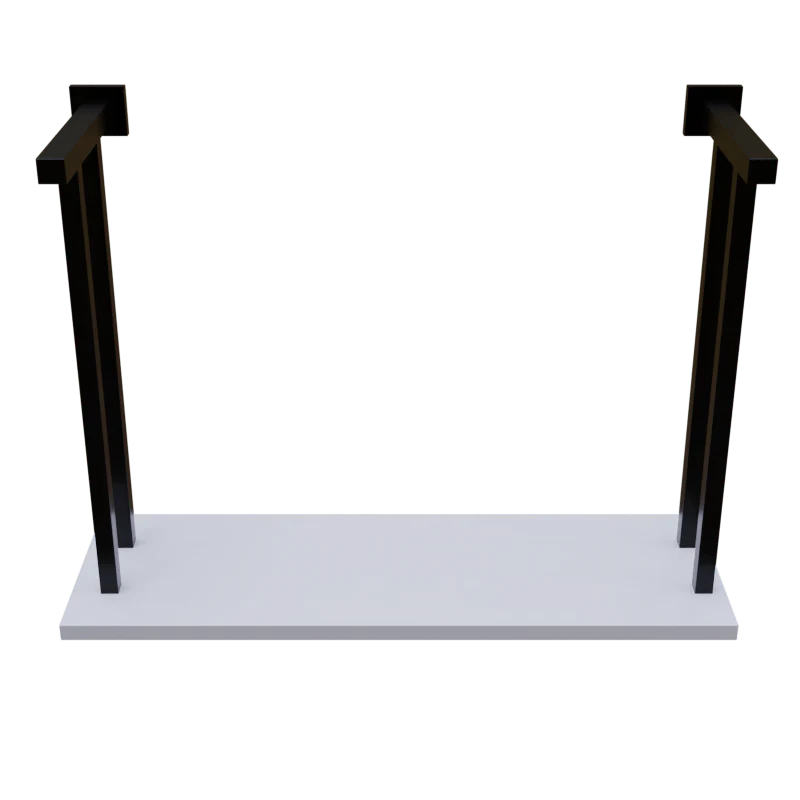 Compact Wooden Wall Mounted Desk for Laptop Books & Decor - Image 6