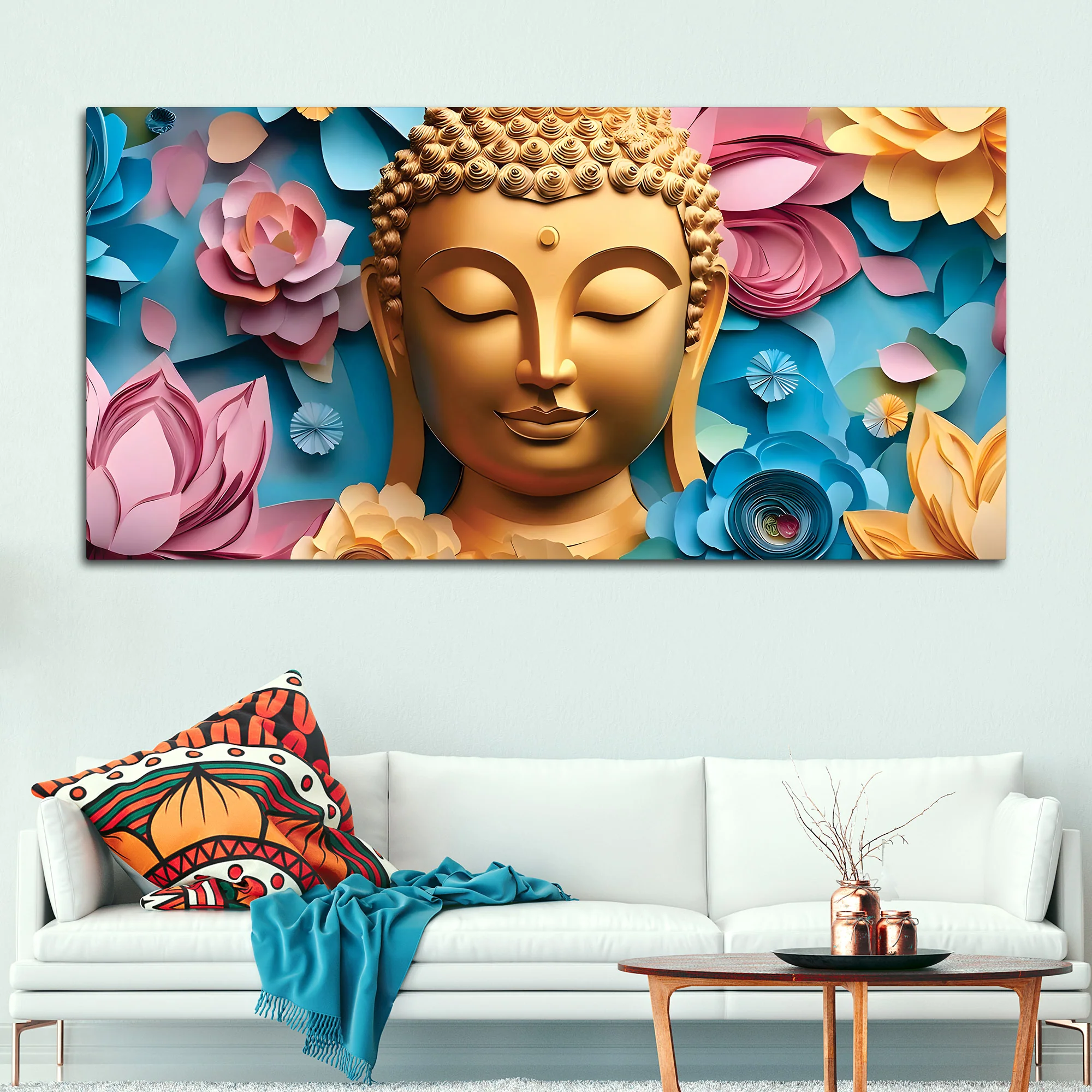 Contemporary Buddha Painting for Wall Styling - Image 3