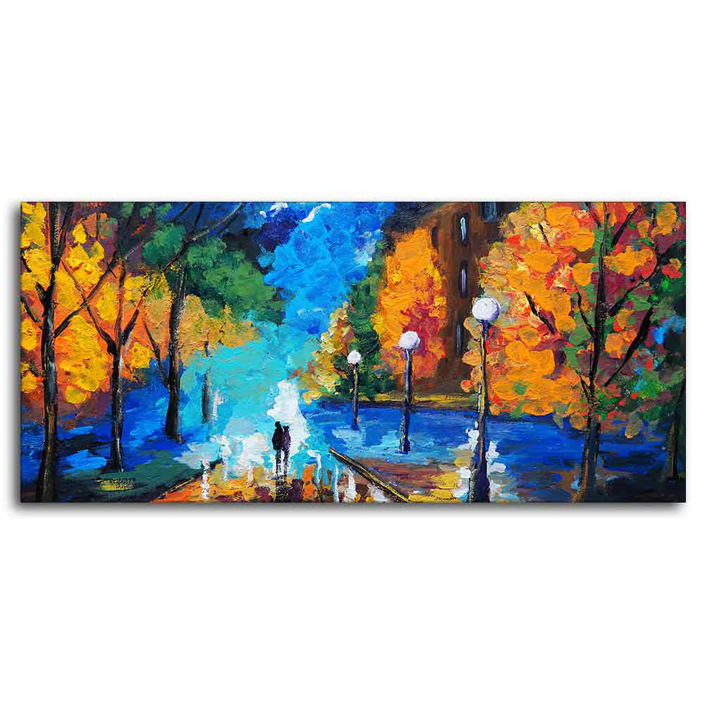 Couple Dating Tonight Premium Wall Painting - Image 5