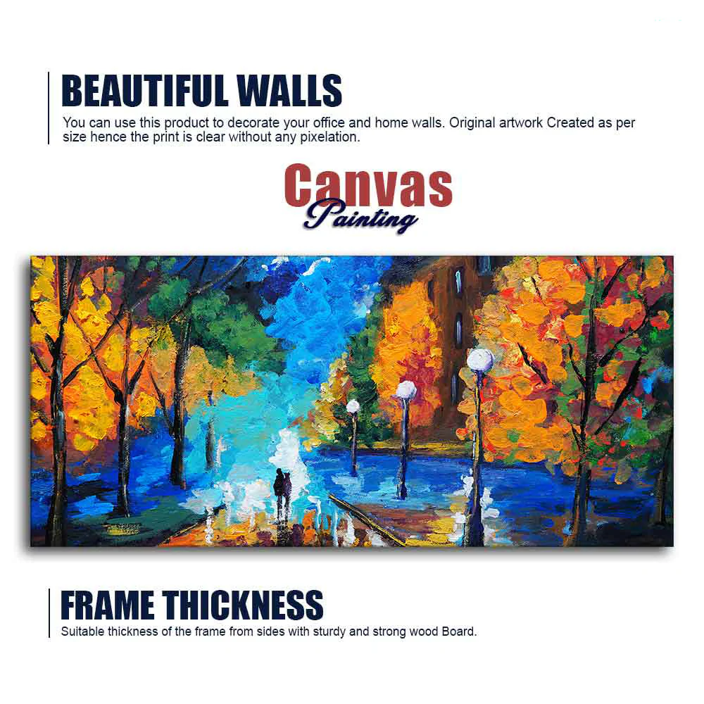 Couple Dating Tonight Premium Wall Painting - Image 6