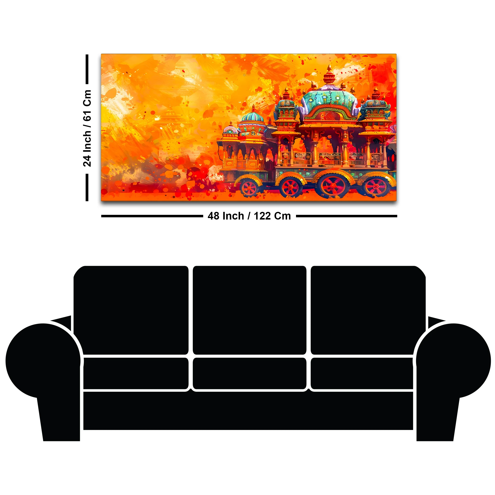 Cultural Rath Painting for Premium Home Décor - Image 8