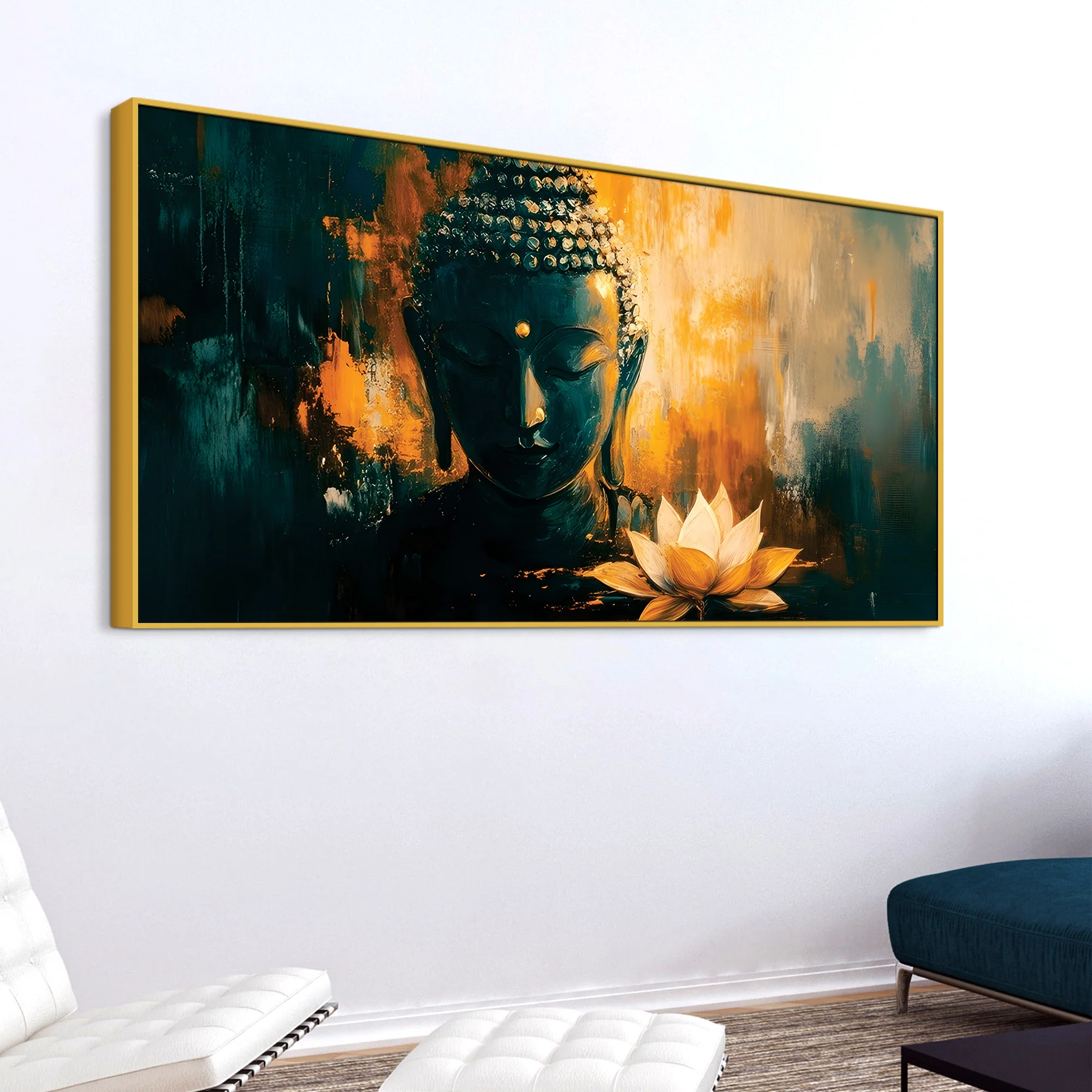 Decorative Buddha Wall Painting – Premium Home Style - Image 5