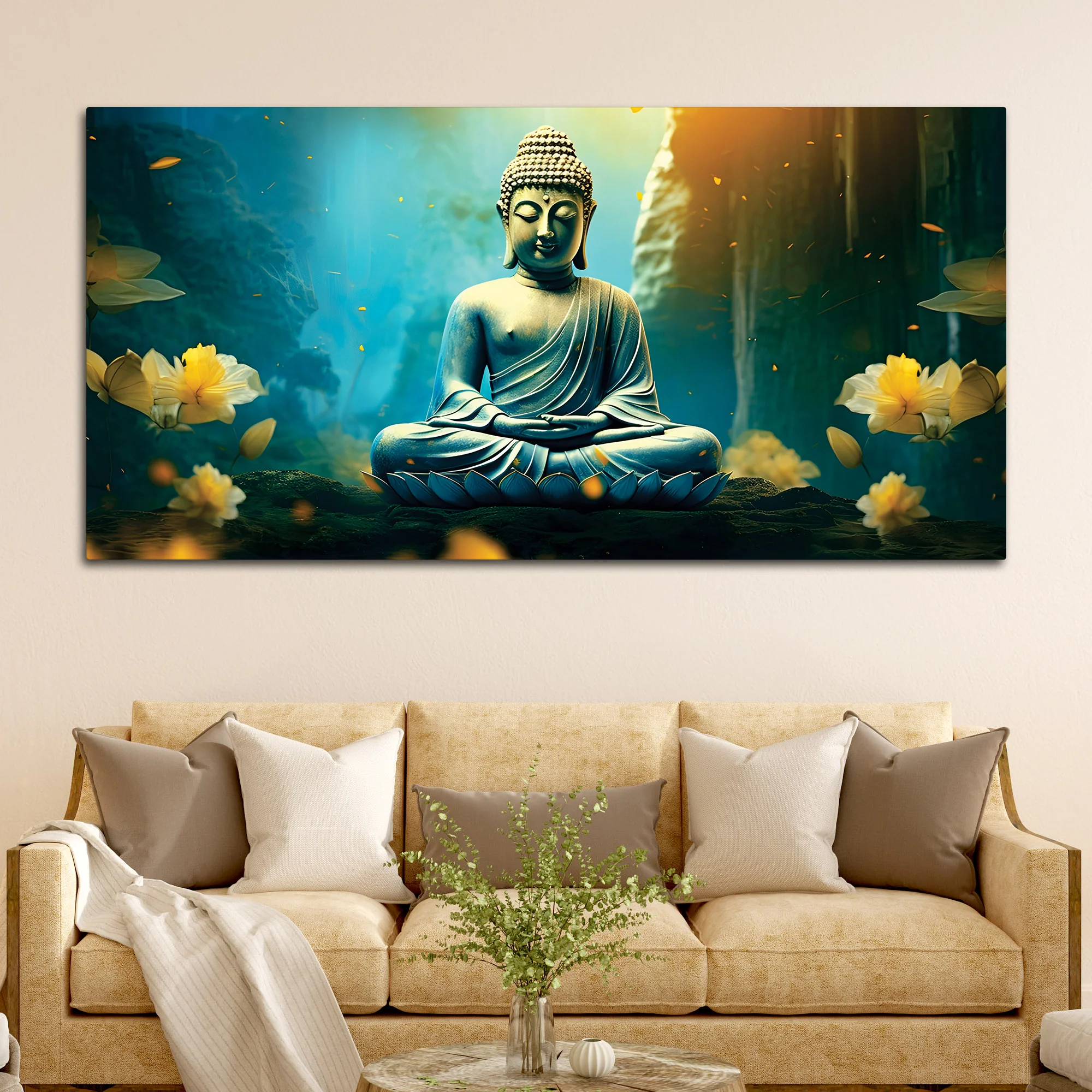 Decorative Buddha Painting for Bedroom & Living Room - Image 3
