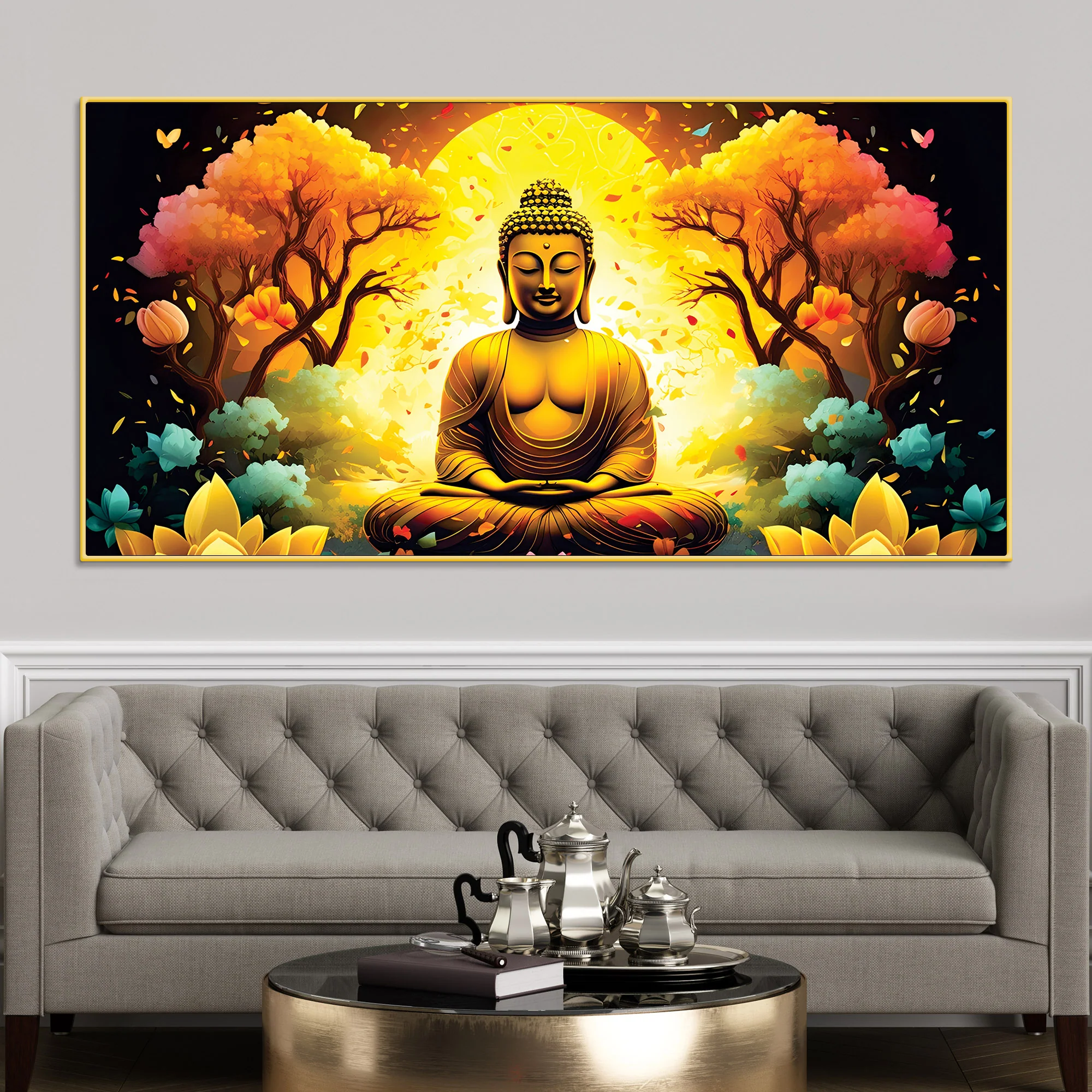 Decorative Buddha Painting for Wall Decor