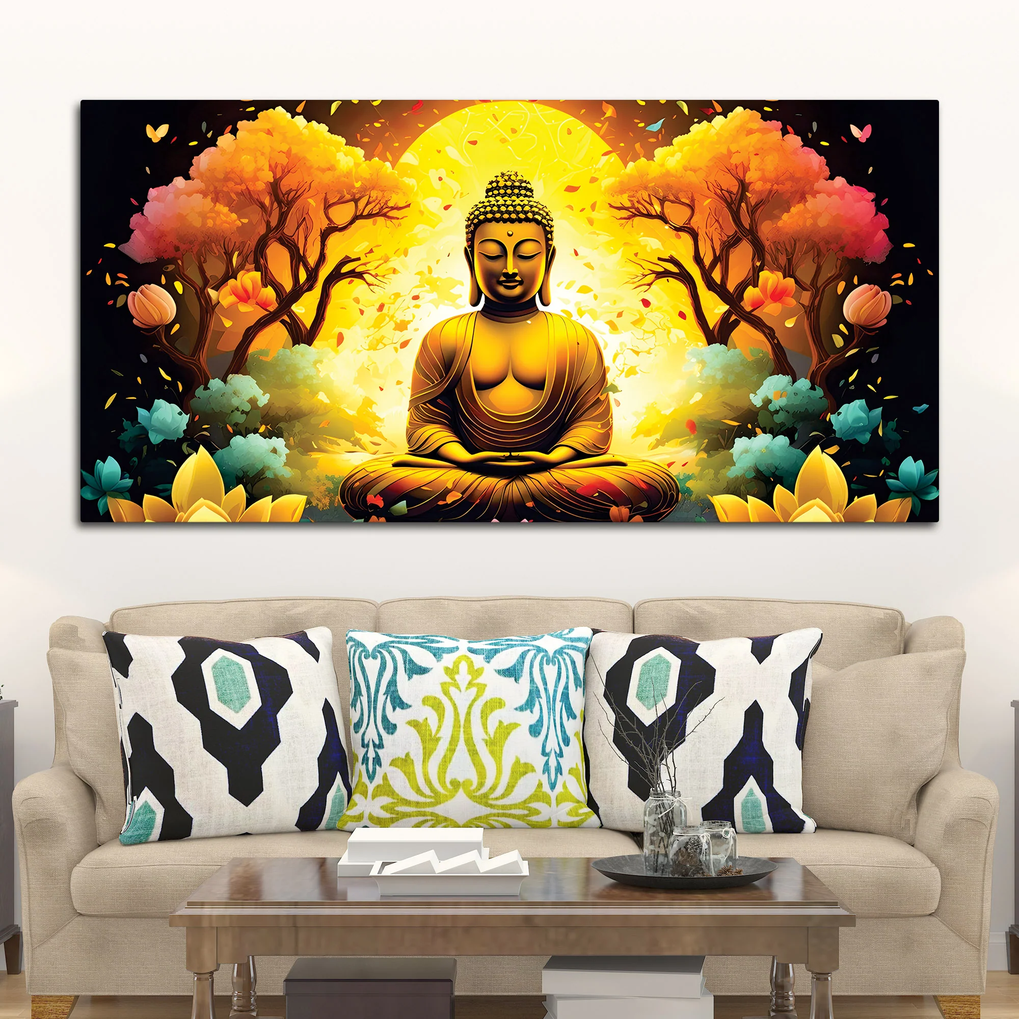 Decorative Buddha Painting for Wall Decor - Image 3