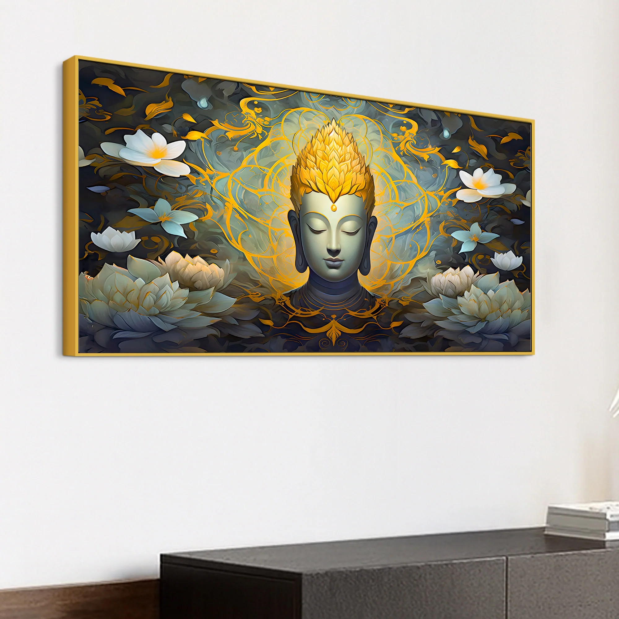 Decorative Buddha Wall Canvas for Home Décor - Image 5
