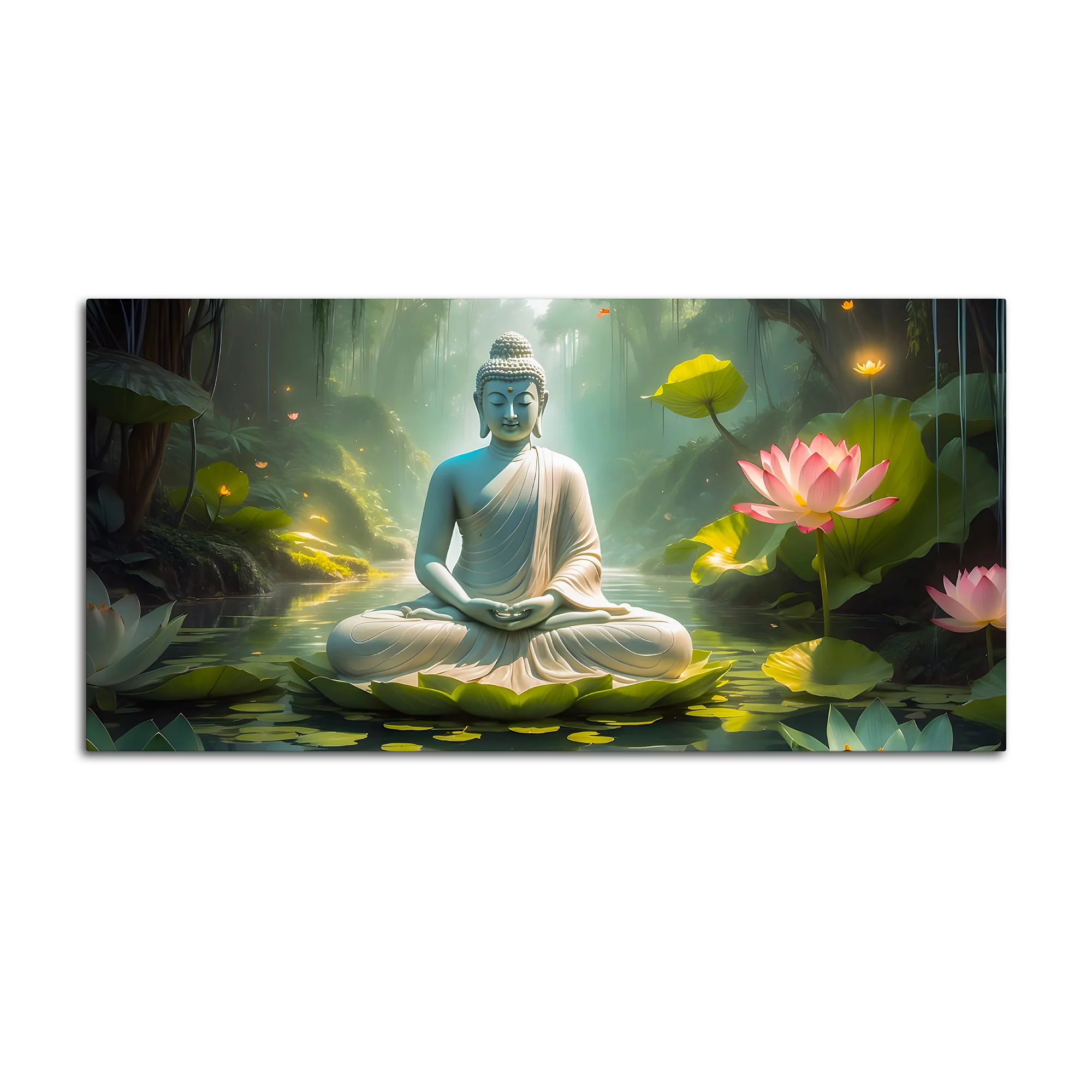 Decorative Buddha Wall Décor Painting for Living Room & Bedroom - Image 4