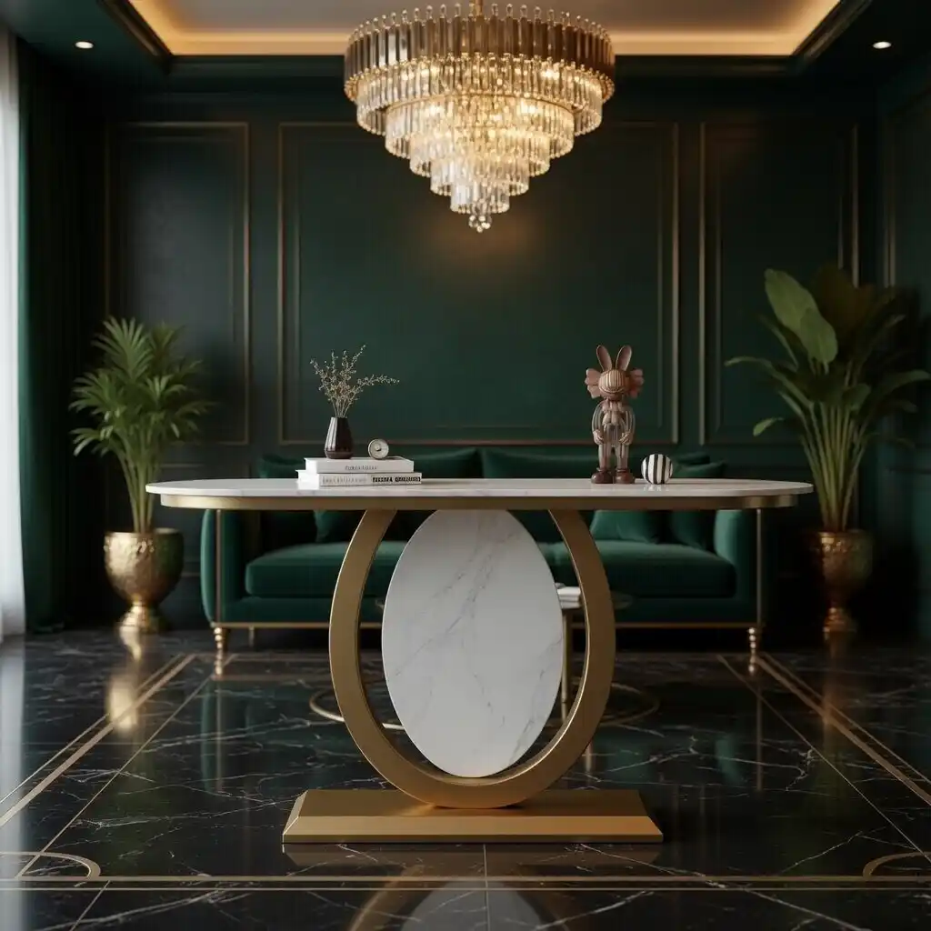 Decorative Entrance Console Table - Image 3