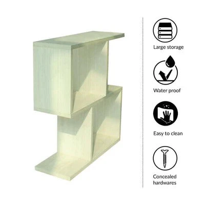 Decorative Shaped Designer Wooden Wall Mounted Shelf - Image 5