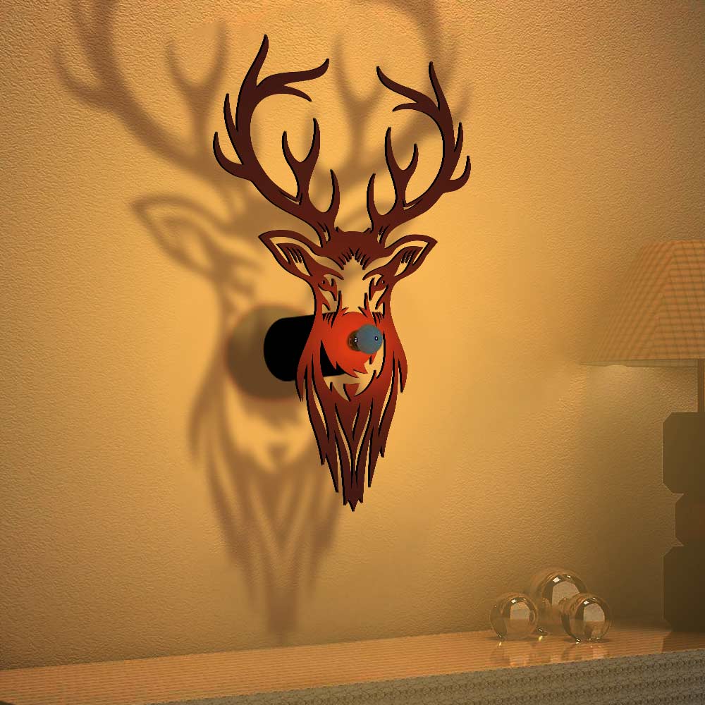 Deer Beautiful Design Shadow Lamp - Image 4